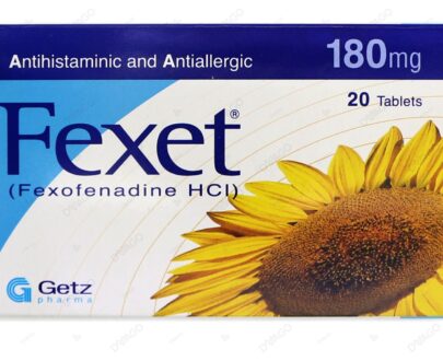 Fexet 180mg Tablets 20's