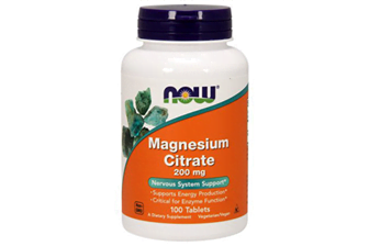 Now Magnesium Citrate 200mg Tablets 100's