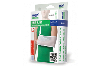 Medtextile White Arm Sling Facilitated