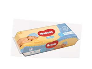 Huggies Babywipes Newborn Pure 10 x 56's