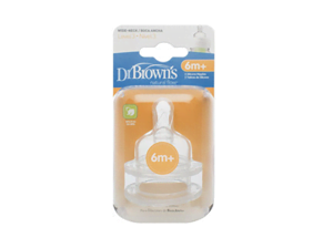 Dr. Brown Level 3 Silicone Wide-Neck Nipple