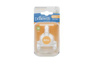 Dr. Brown Level 3 Silicone Wide-Neck Nipple