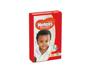 Huggies Dry Comfort Size 4(8-14)Kgs 34's