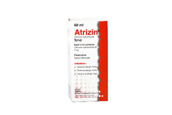 Atrizin 5mg/5ml Syrup 60ml