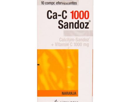 Calcium Sandoz 1000mg Effervescent Tabs 10's