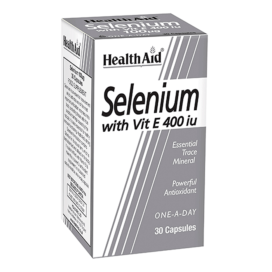 Selenium With Vitamin E 400mg Caps 30’s