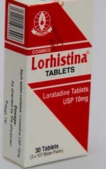 Lorhistina® is an histamine. It offers symptomatic relief of allergic conditions such as rhinitis and chronic urticaria.