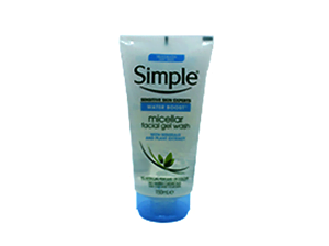 Simple Water Boost Micellar Facial Gel