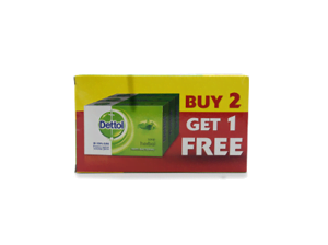 Dettol Soap Herbal 2+1promo 175gms