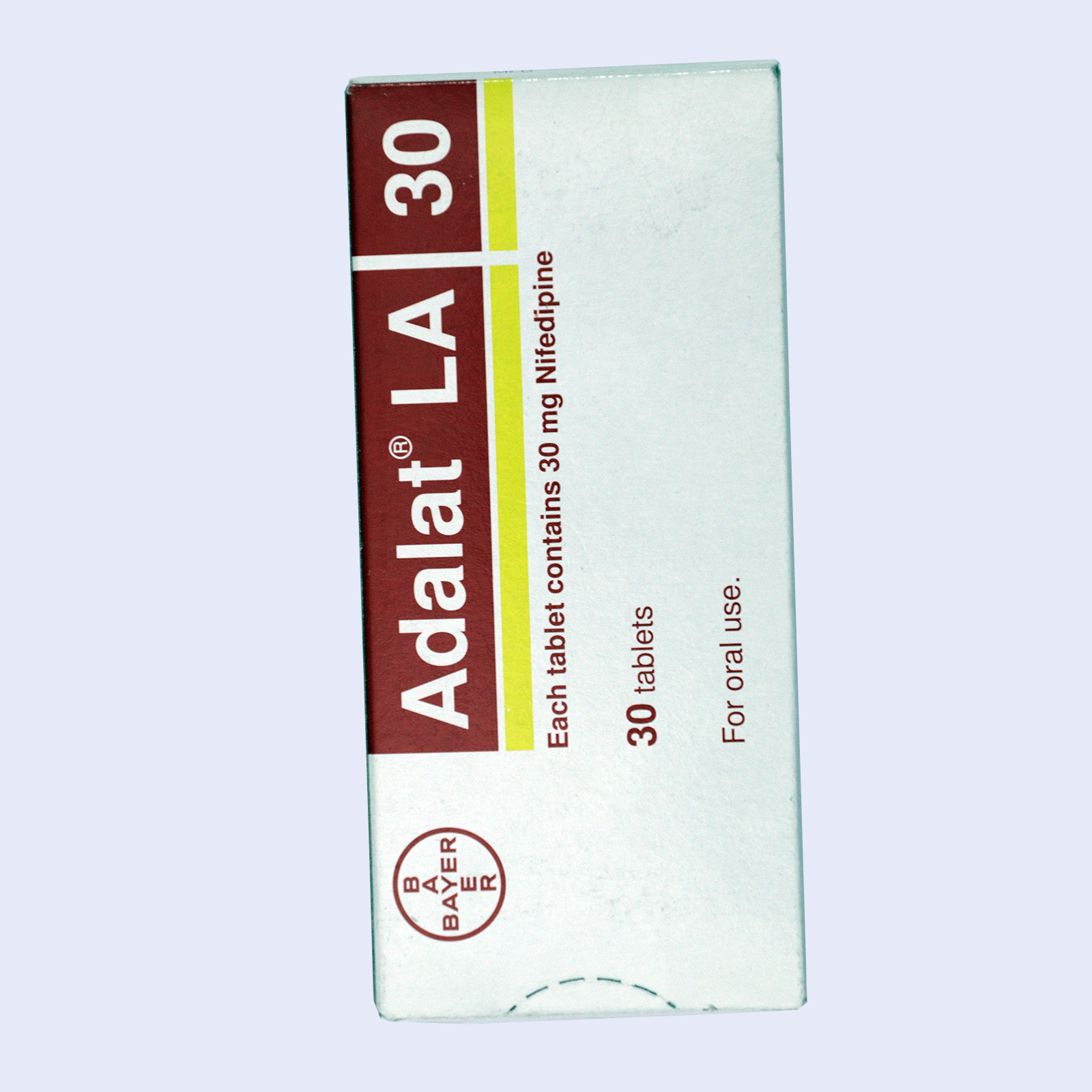 Adalat LA 30mg Tablets 30's