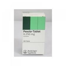Pexola 0.25mg tablets
