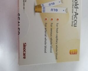 Gold-accu strips