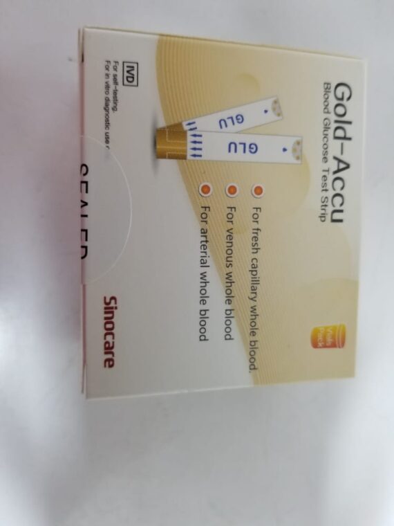 Gold-accu strips