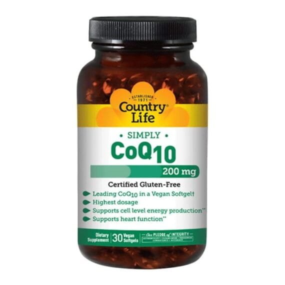 Country Life Coq-10 200Mg 60S