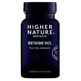 Higher Nature Betaine Hcl 300Mg 90Caps