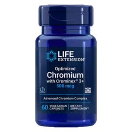 Life Extension Optimized CHROMIUM CROMINEX 500 MCG 60S