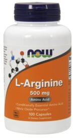Now L-Arginine 500Mg 100Caps