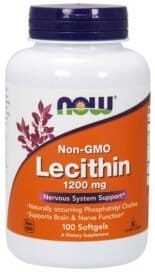 Now Lecithin 100 Softgels