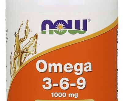 Now Omega 3-6-9 Softgels 100’S