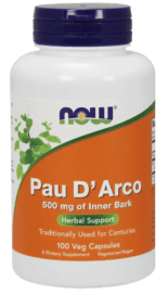 NOW -Pau D'Arco 500Mg 100Caps