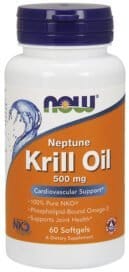 Now Neptune Krill Oil 500Mg 60Sftgels