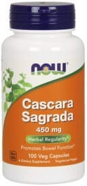 NOW- Cascara Sagrada 450Mg 100Caps