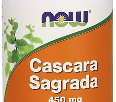 NOW- Cascara Sagrada 450Mg 100Caps