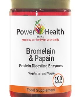 Power Health Bromelain & Papain 100’S