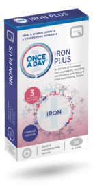 Quest Once A Day Iron Plus 30S