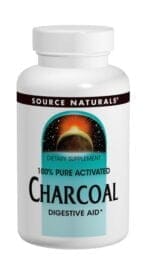 Source Naturals Charcoal 100% Pure Activated 250Mg 100 Caps