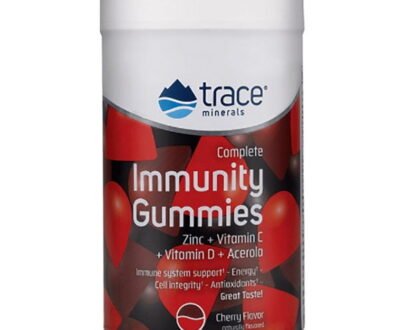 TRACE MINERALS COMPLETE IMMUNITY GUMMIES CHERRY FLAVOUR 60S