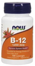 Now Vitamin B12 1000Mcg 100Lozenges