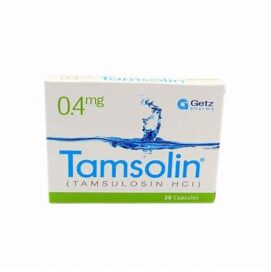 Tamsolin capsules 0.4mg 10`s
